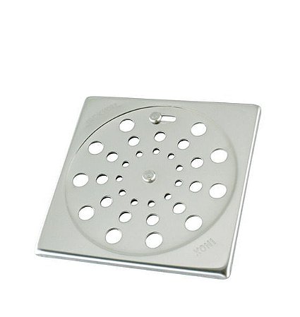 Grelha Quadrada com Fecho, sem Moldura 15 [150mm] - Aço Inox 304