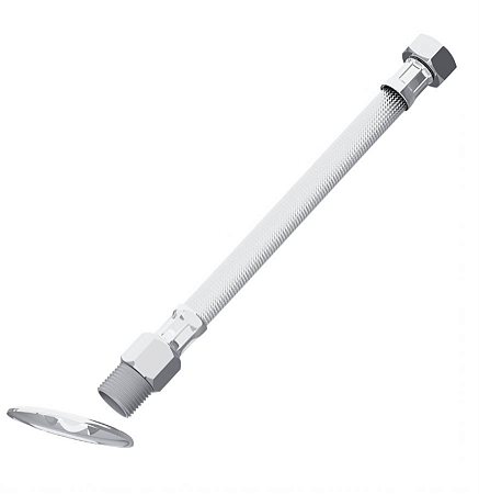 Ligação Flexível Inox p/ Água (M X F) 1/2" 60cm