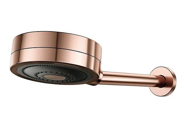 Chuveiro Parede Novo Technoshower Docol - Cobre Polido