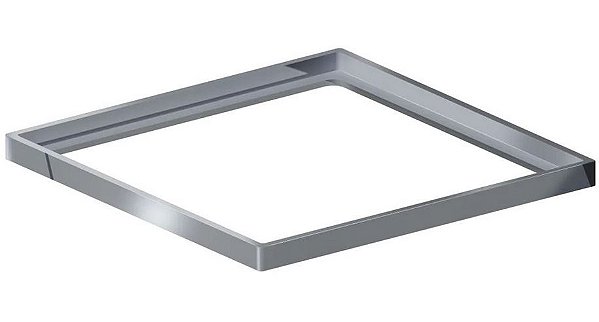 Porta Grelha Quadrado 150mm Novvi - Polido