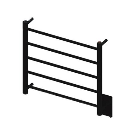 Toalheiro Térmico Fio Oculto Pequeno Ruby Bivolt Premium Preto Fosco