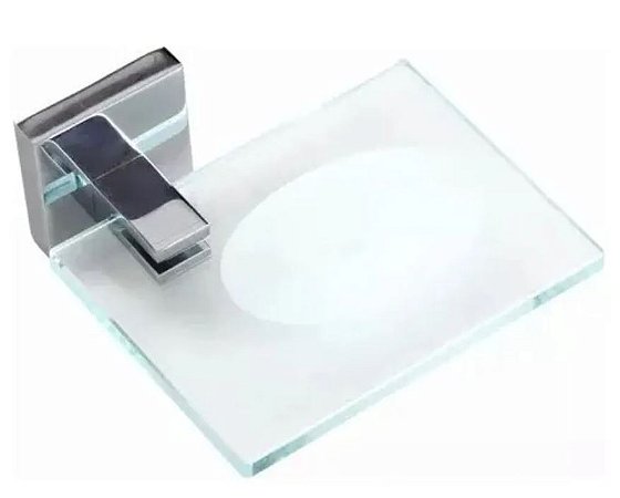 Saboneteira Elegance Reflexos - Cromado