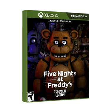 five nights at freddy's 1/2/3/4 Xbox One Mídia Digital