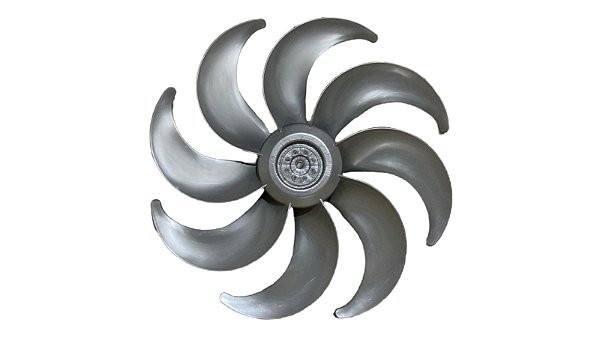 Hélice 8 Pás Ventilador Mondial 40cm Super Turbo Vtx 40cm