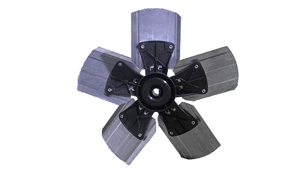 Hélice 5 Pás Chapa De Aço P/ Exaustor 30cm Ventisol