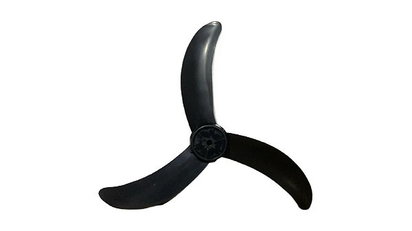 Hélice 3 Pás Para Ventilador Tron De 50cm Slim Eixo 10mm