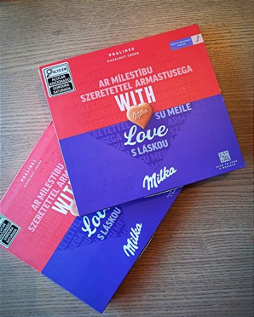 CHOCOLATE MILKA LOVE