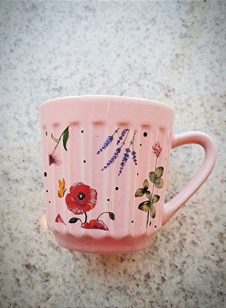 XÍCARA FLORAL