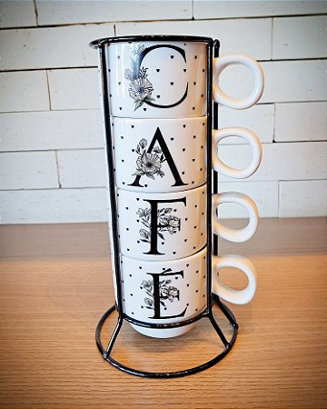 CONJUNTO XÍCARAS CAFÉ