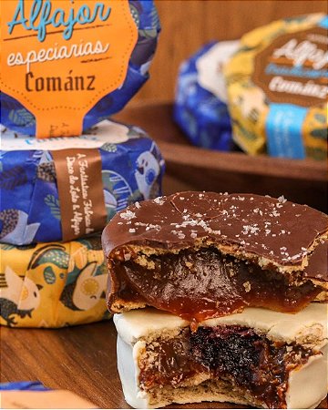 Alfajor artesanal Cománz