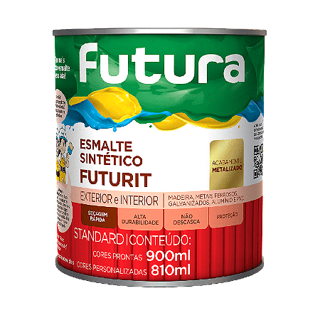 Futura Esmalte Sintético Metálico 0,900ml