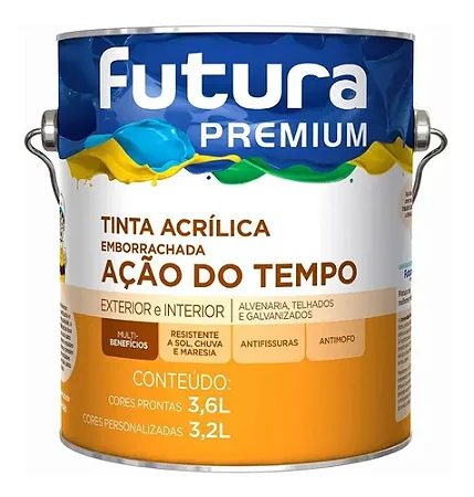 Futura Tinta Emborrachada Ação do Tempo 3,600L