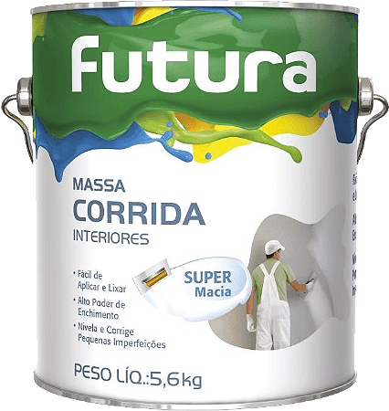 Futura Massa Corrida 5,6Kg Galão