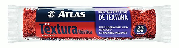 Rolo Textura Rústica Atlas (Cabelo de Anjo)