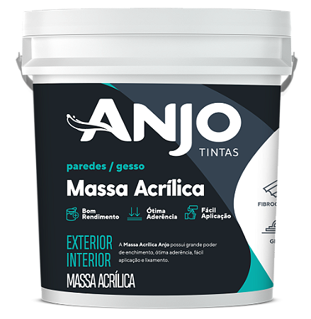 Anjo Massa Acrílica 6Kg Galão