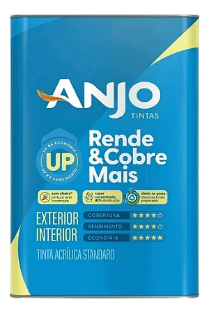 Anjo Tinta Rende e Cobre Mais 18L