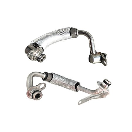 Par Tubo Lubrificaçao Turbina Bmw