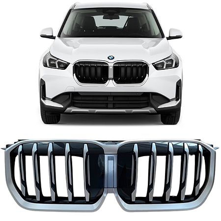 Grade Parachoque Dianteira Cromada Bmw X1 U11 2023 2024 2025