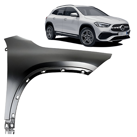 PARALAMA DIREITO MERCEDES GLA 200 GLA 35 2021 2024 ALUMINIO