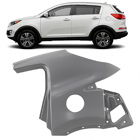 FOLHA LATERAL RETALHO TRASEIRO SPORTAGE 2011 2016 ESQUERDO