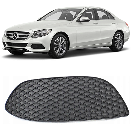 GRADE INFERIOR PARACHOQUE MERCEDES C180 C200 C300 2014 18 LE