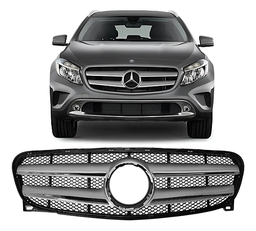 Grade Superior Dianteira Mercedes Gla200 2014 2015 2016 2017 Novo