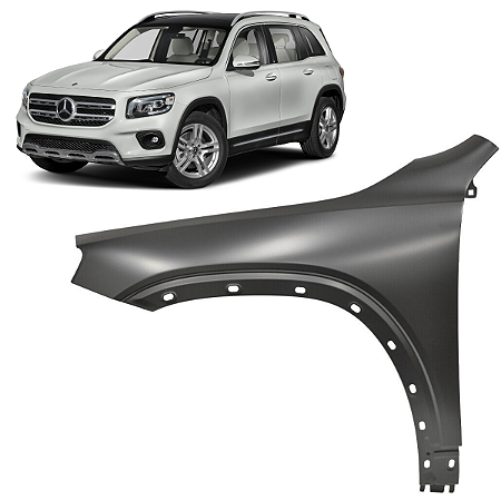 PARALAMA DIANT ESQUERDO MERCEDES GLB 200 2020 2024 ALUMINIO