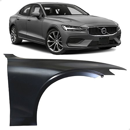 PARALAMA DIANTEIRO VOLVO S60 T4 T5 AÇO 2019 21 2022 DIREITO