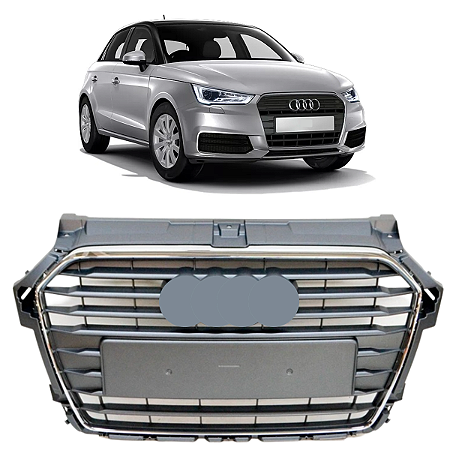 Grade Dianteira Audi A1 2015 2016 2017 2018 Cinza
