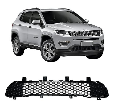 Grade Inferior Parachoque Jeep Compass 2017 2018 2019