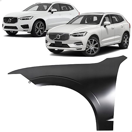 PARALAMA DIANTEIRO VOLVO XC60 2018 19 2021 ESQUERDO ALUMINIO