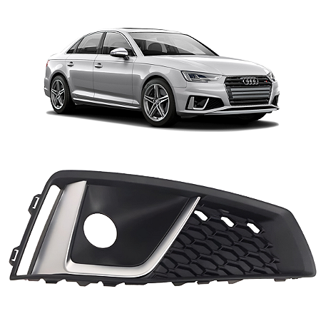 Grade Milha Dianteiro Audi A4 S Line 2019 2020 Passageiro