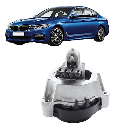 Coxim Calço Motor Bmw 520i 530i 2015 2018 2020 Lado Esquerdo