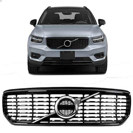Grade Dianteira R-Design Volvo Xc40 2018 2019 20 2021 2022