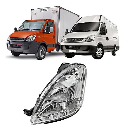 Farol Daily 2008 2009 2010 2011 2012 2013 2014 2016 2017 2020 Esquerdo Motorista Com Pisca