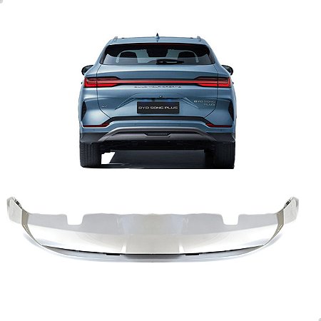 SPOILER APLIQUE PARACHOQUE TRASEIRO BYD SONG PLUS 2025 NOVO