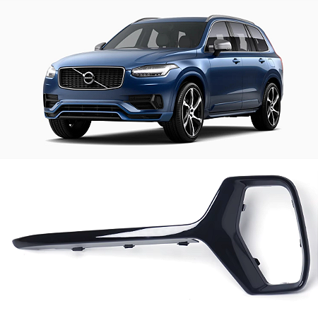 FRISO APLIQUE GRADE FAROL MILHA VOLVO XC90 18 2019 ESQUERDO