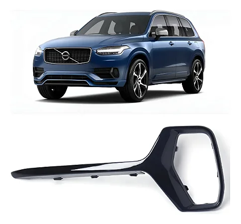 FRISO APLIQUE GRADE FAROL MILHA VOLVO XC90 18 2019 ESQUERDO