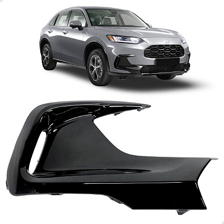 GRADE MILHA BLACK PIANO HONDA ZRV 2023 24 2025 LADO DIREITO