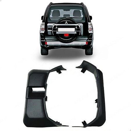 Par Acabamento Lateral Capa Estepe Pajero Full 2008 09 2012