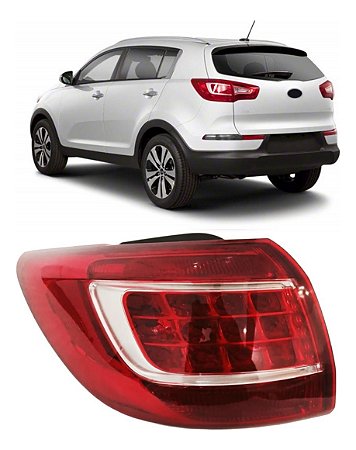 Lanterna Kia Sportage 2012 2013 2014 2015 2016 Lado Esquerdo