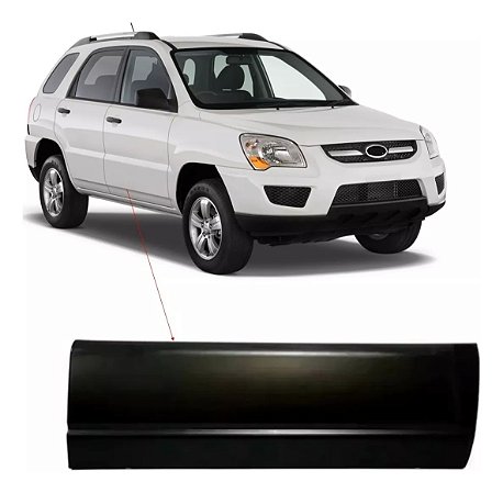 Friso Acabamento Porta Dianteira Kia Sportage 2007 2008 2009 2010 2011 Lado Direito Passageiro