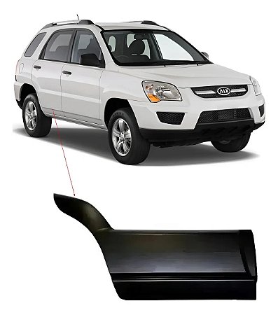Friso Porta Sportage 2008 2009 10 11 2011 Traseira Direito