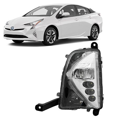 FAROL DE MILHA DIANTEIRO TOYOTA PRIUS 2015 16 2018 ESQUERDO