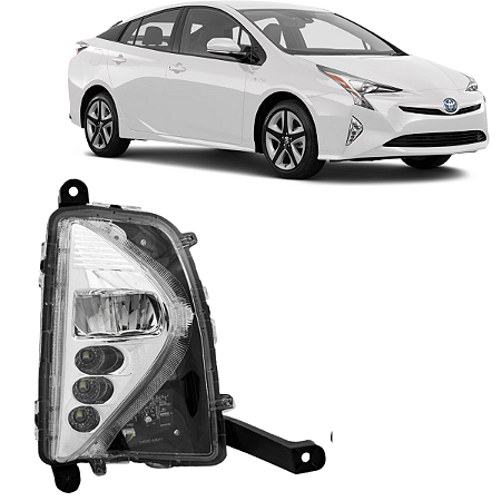 FAROL DE MILHA DIANTEIRO TOYOTA PRIUS 2015 2016 2018 DIREITO