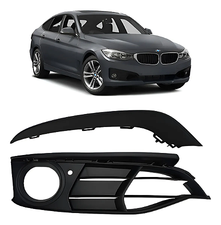 GRADE MILHA FRISO BMW 320I GT SPORT 2014 15 2017 PASSAGEIRO