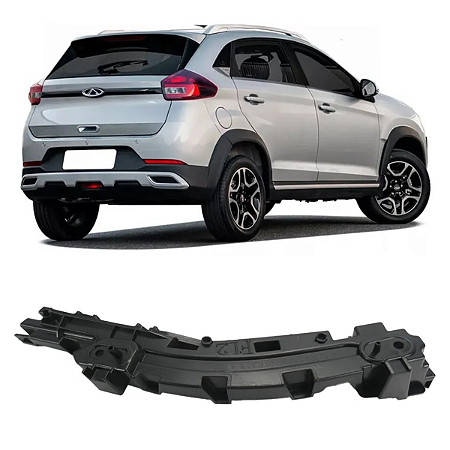 GUIA PARACHOQUE TRASEIRO CHERY TIGGO 3X 2021 2023 Passageiro
