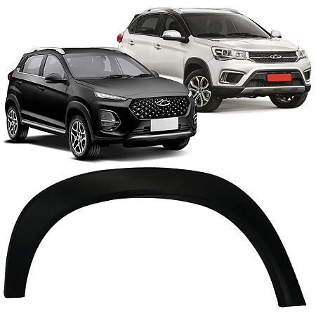 Alargador Friso Paralama Chery Tiggo 2 3x 2018 2023 Direito