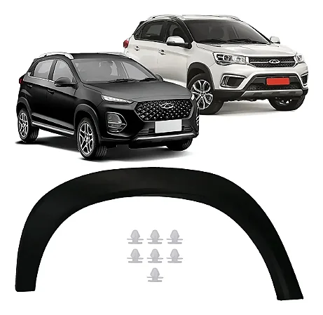 Alargador Friso Paralama Chery Tiggo 2 3x 2018 2019 2020 2023 Direito