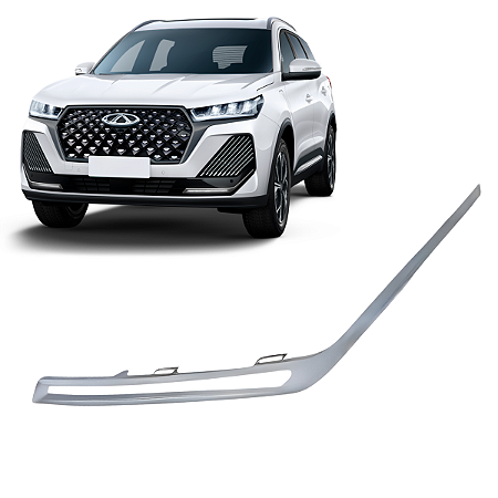 GRADE MOLDURA DRL CHERY TIGGO 7 PRO PHEV 2024 2025 ESQUERDO